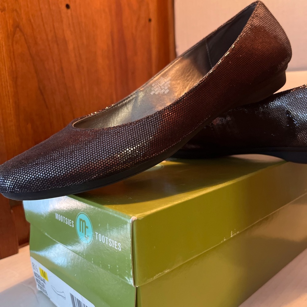 Mootsie Tootsie Ballet Flats in Black size 8 1/2 M
